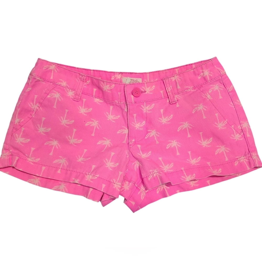 Pink Palm Tree Miami Shorts 1